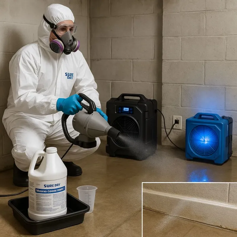 Sanitization and Odor Removal process in Shasta, CA