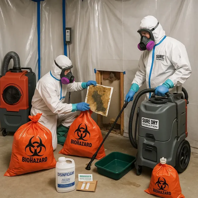 Contaminated Water Handling Protocols process in Shasta, CA